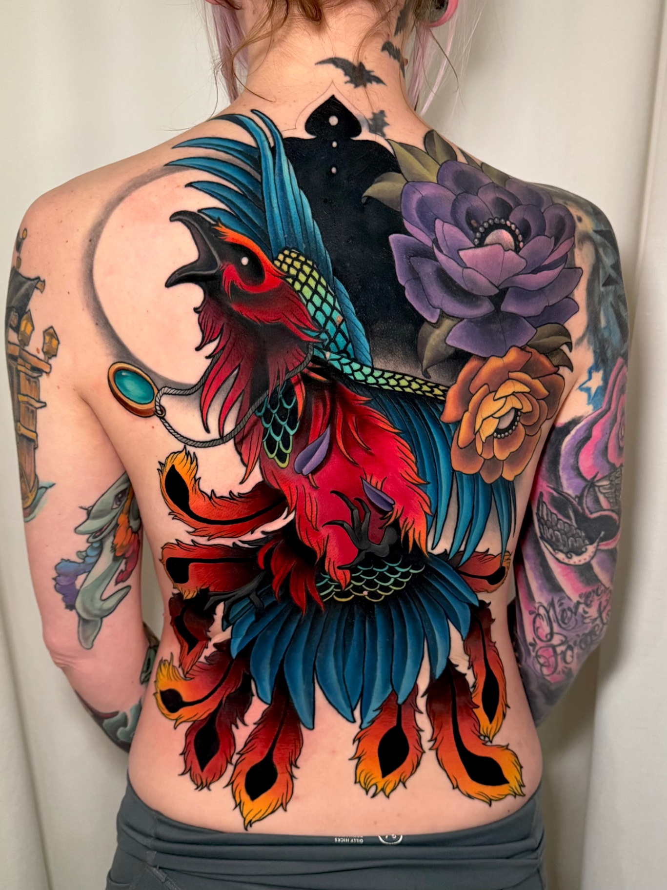 Phoenix Back Piece